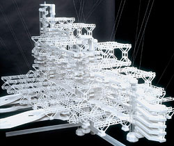 Eilfried Huth & Günther Domenig, RAGNITZ, 2001. Collection FRAC Centre, Orléans, France. Photographer: Philippe Magnon