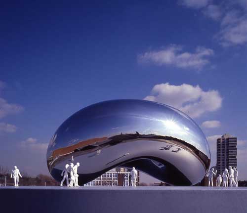 Millennium Sculpture Rendering, Courtesy of David Morgan