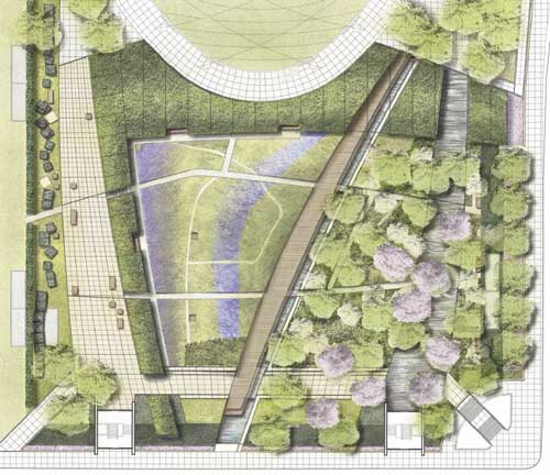 Lurie Garden, Courtesy of Gustafson Guthrie Nichol LTD
