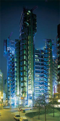 Lloyd’s of London, Photo by Richard Bryant/Arcaid, Courtesy Richard Rogers Partnership